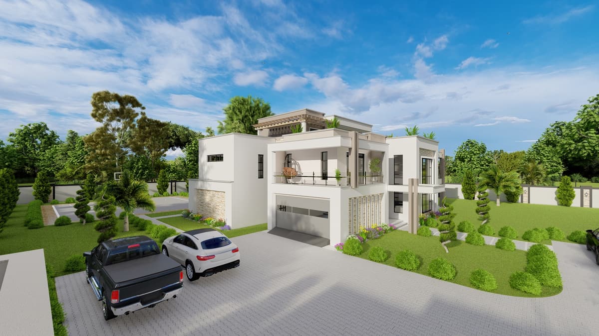 Neo-Classical Blend Residence